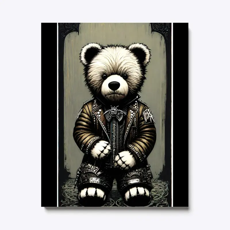 Punk Rock Teddy Bear