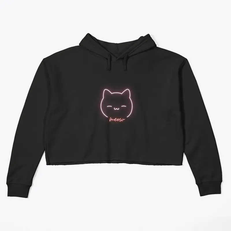 Neon Meow Cat