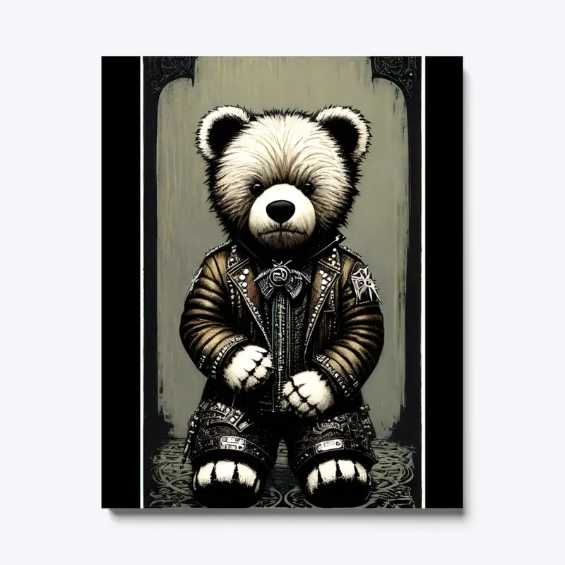 Punk Rock Teddy Bear