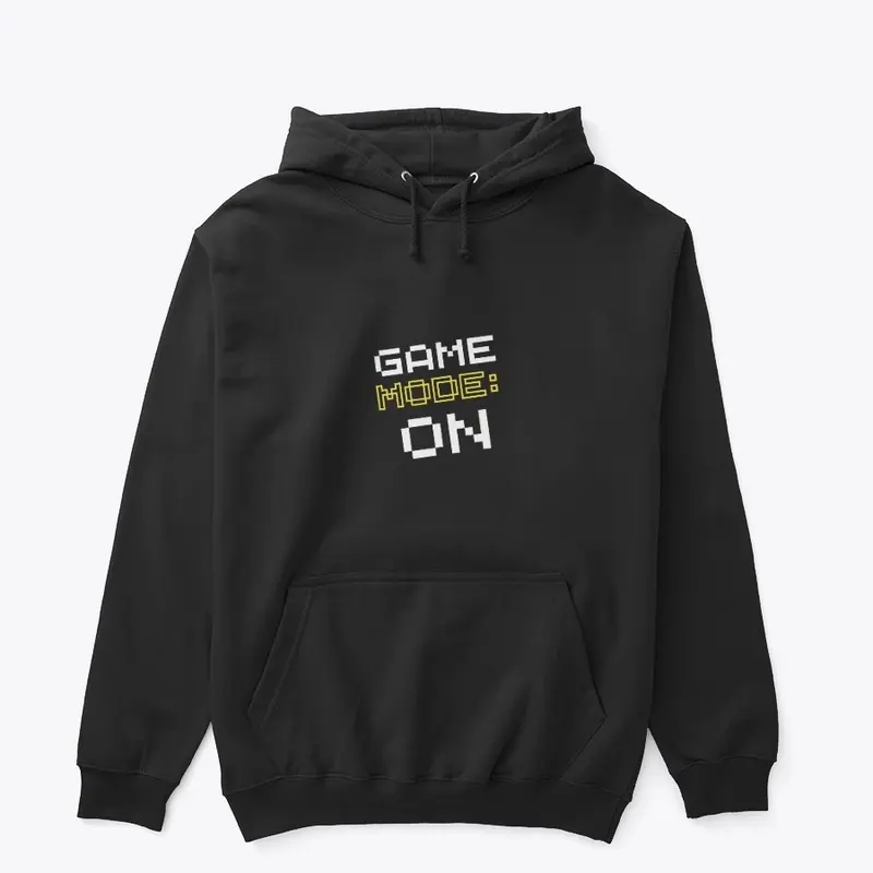 Game Mode On" apparel collection